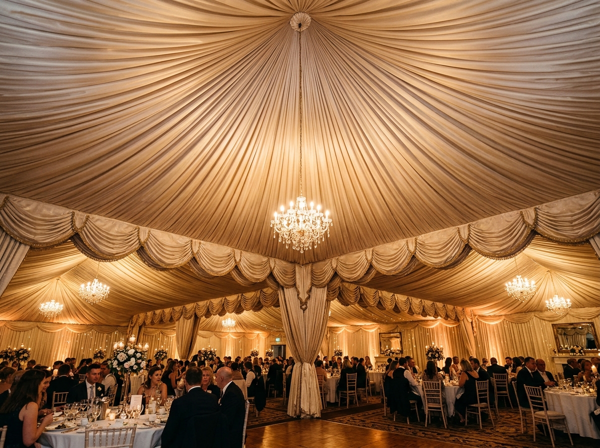 Plafon Tenda Model Balon Ombak VIP